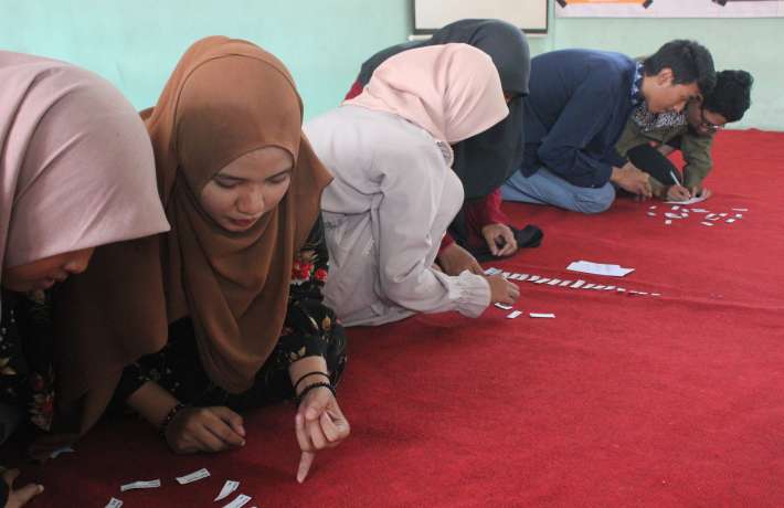 Rayakan Maulid Nabi dengan konsep Clash Of Champions di SMK Pemuda Krian: Rabu 18 September 2024